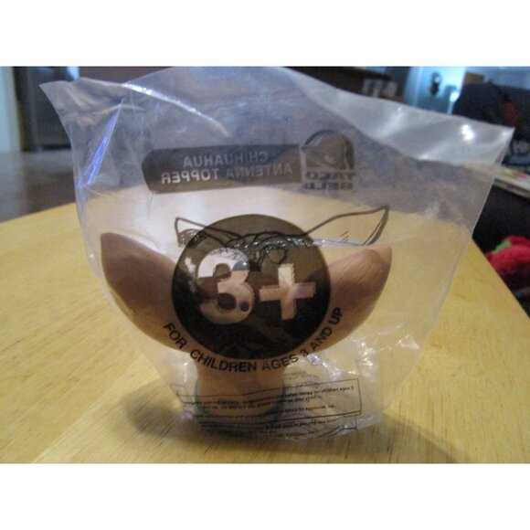 Taco Bell Chihuahua Antenna Topper New In Bag Vintage Y2K Hard to Find - Picture 7 of 8